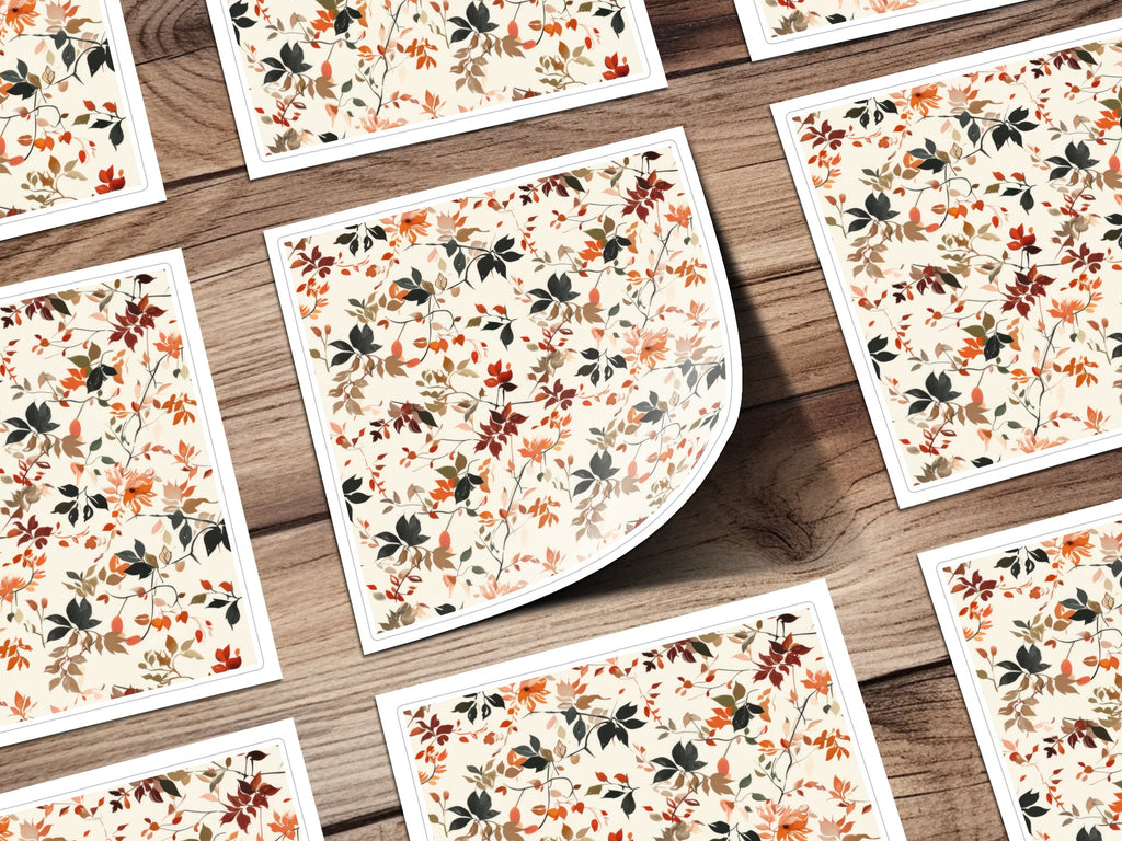Decorative Floral Pattern Art Prints for Home Decor