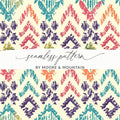 Colorful Abstract Geometric Seamless Pattern Design
