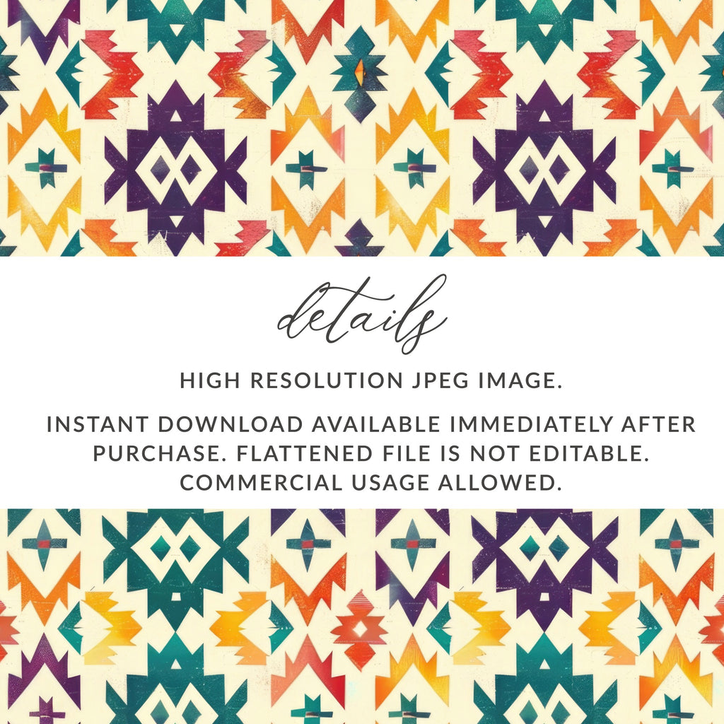 High Resolution Aztec Pattern Digital Art Download