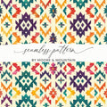 Vibrant Geometric Seamless Pattern by Moore & Mountain