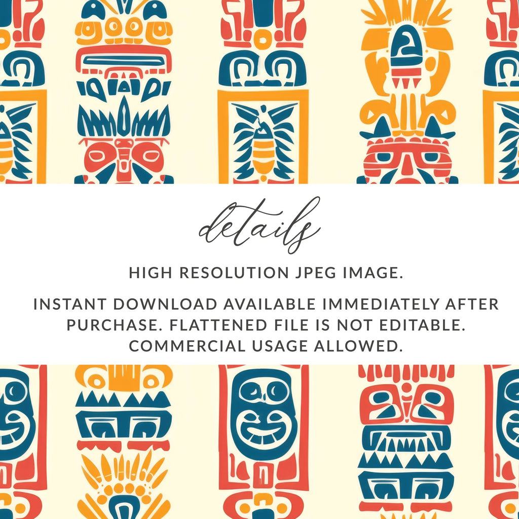 Colorful Tribal Patterns High Resolution JPEG Image