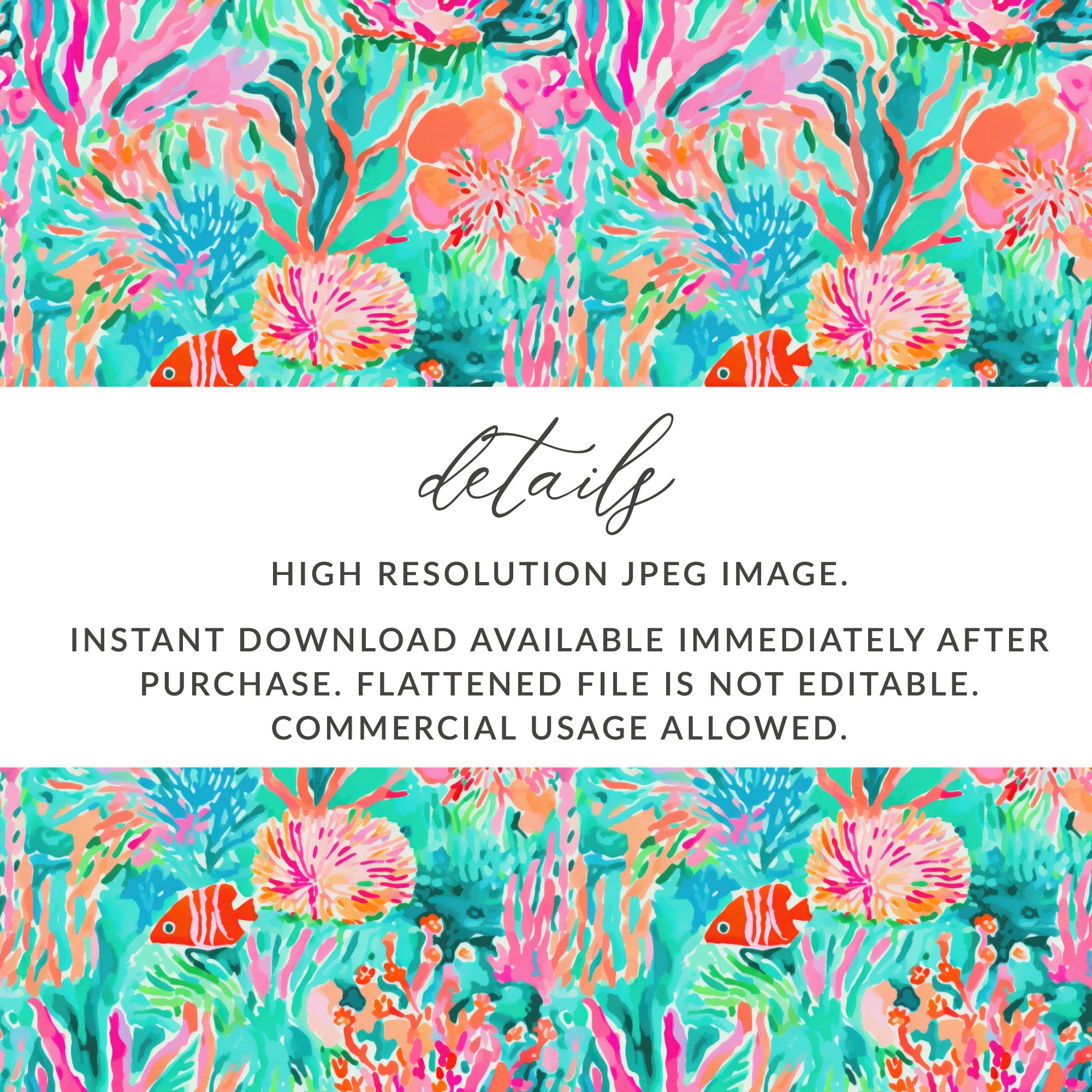 Colorful Tropical Reef High Resolution JPEG Image Download