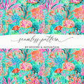 Seamless Coral Reef Pattern by Moore Mountain product