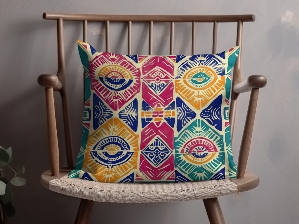 Abstract Geometric Pattern Cushion Cover for Home Decor