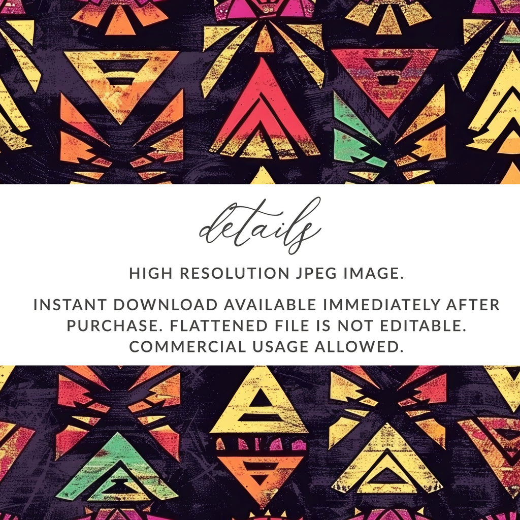 Vibrant Geometric Pattern High Resolution JPEG Image