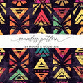 Vibrant Geometric Seamless Pattern by Moore & Mountain