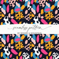Colorful Abstract Seamless Pattern by Moore & Mountain