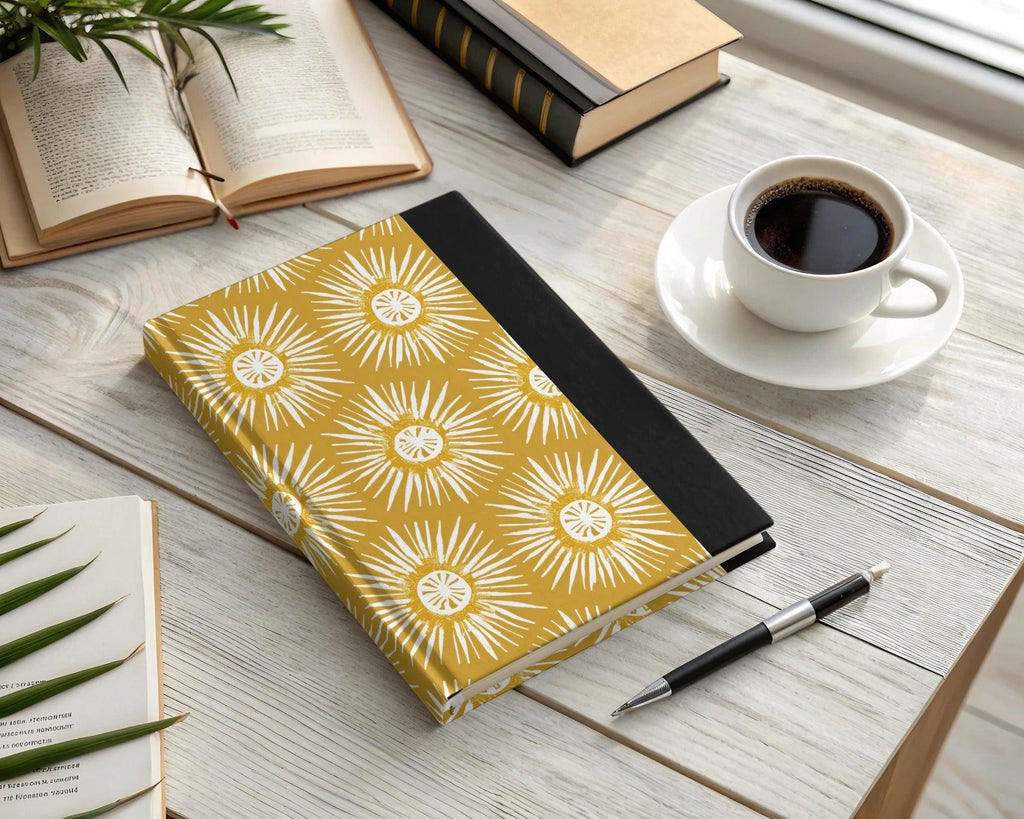 Mustard Floral Seamless Pattern, Digital Download, Flower Pattern for Fabric, Hand Drawn Floral Repeat Pattern, Digital Paper (139) - Moore and Mountain