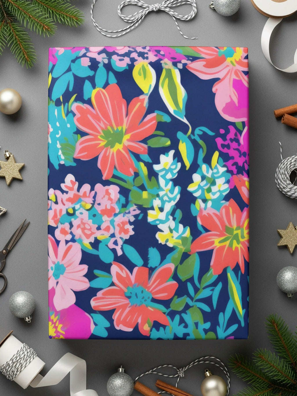 Ditsy Floral Seamless Pattern Colorful Flower Design, Fabric Print, Scrapbook Paper, Digital DownloadFloral Digital Paper, Seamless Flower Pattern, Repeating Floral Design, Bright Floral Pattern, Commercial Use, Floral Digital File - Moore and Mountain