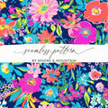 Ditsy Floral Seamless Pattern Colorful Flower Design, Fabric Print, Scrapbook Paper, Digital DownloadFloral Digital Paper, Seamless Flower Pattern, Repeating Floral Design, Bright Floral Pattern, Commercial Use, Floral Digital File - Moore and Mountain
