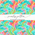 Colorful Abstract Seamless Pattern by Moore & Mountain