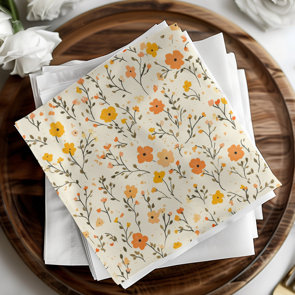 Floral Pattern Springtime Design Napkin Set product