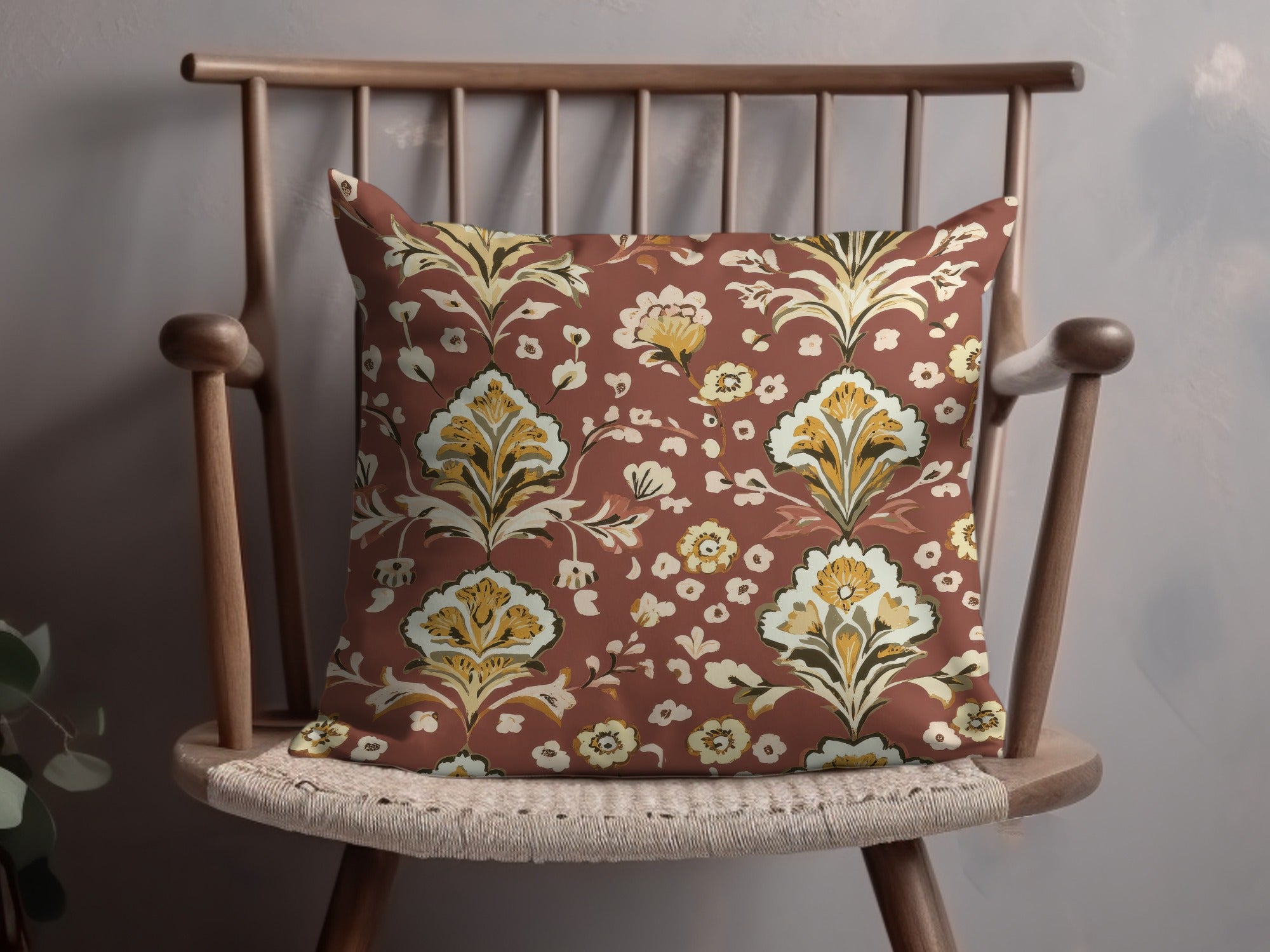 Ornamental Seamless Indian Pattern Floral Kalamkari Design - Moore and Mountain