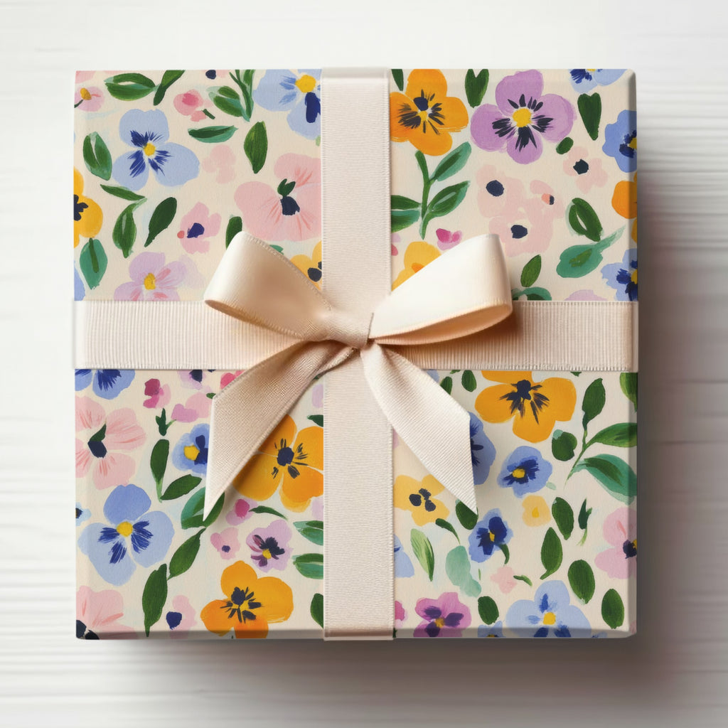 Colorful Floral Pattern Gift Box for Special Occasions