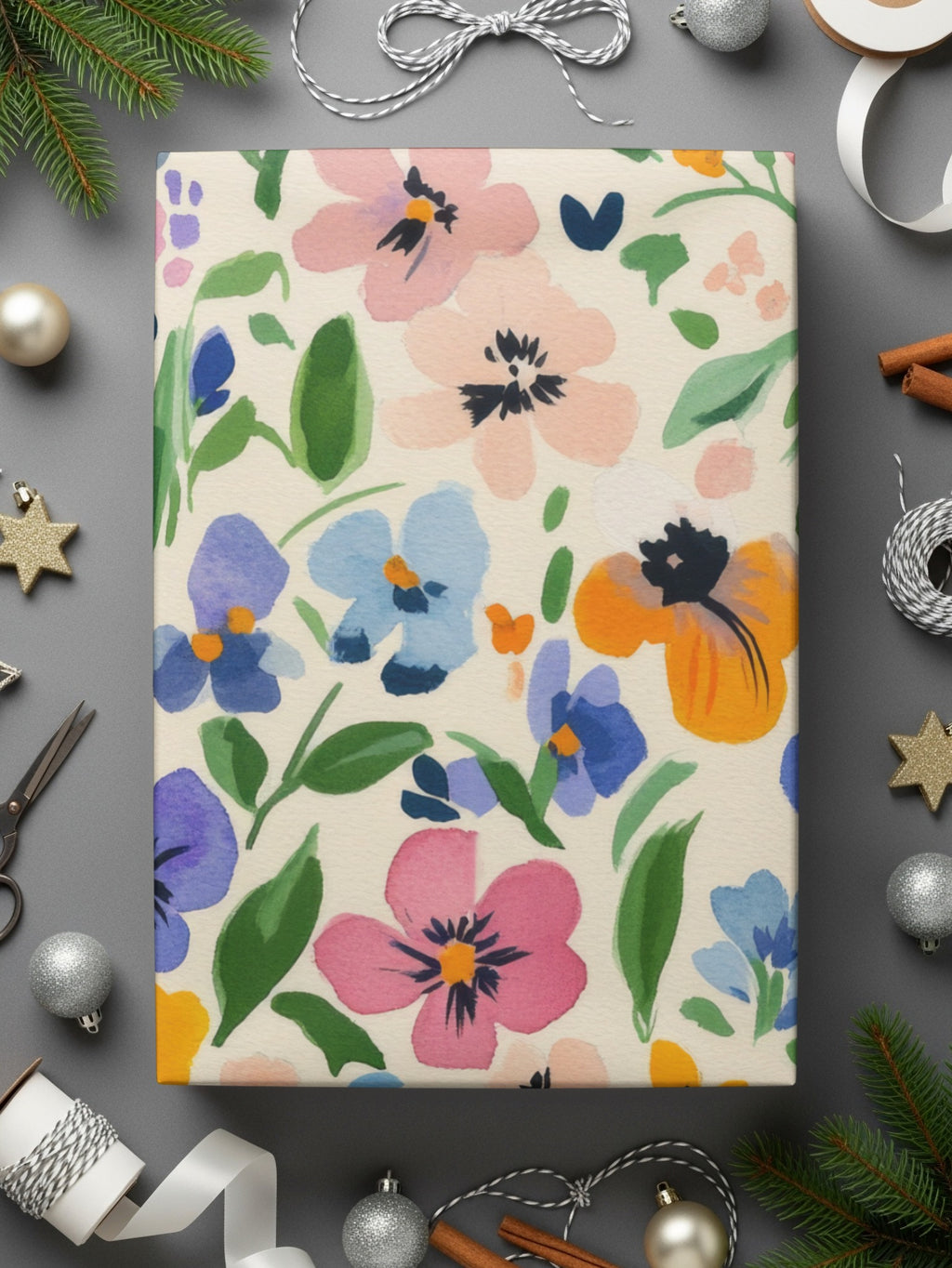 Vibrant Floral Print with Soft Pastel Colors Product