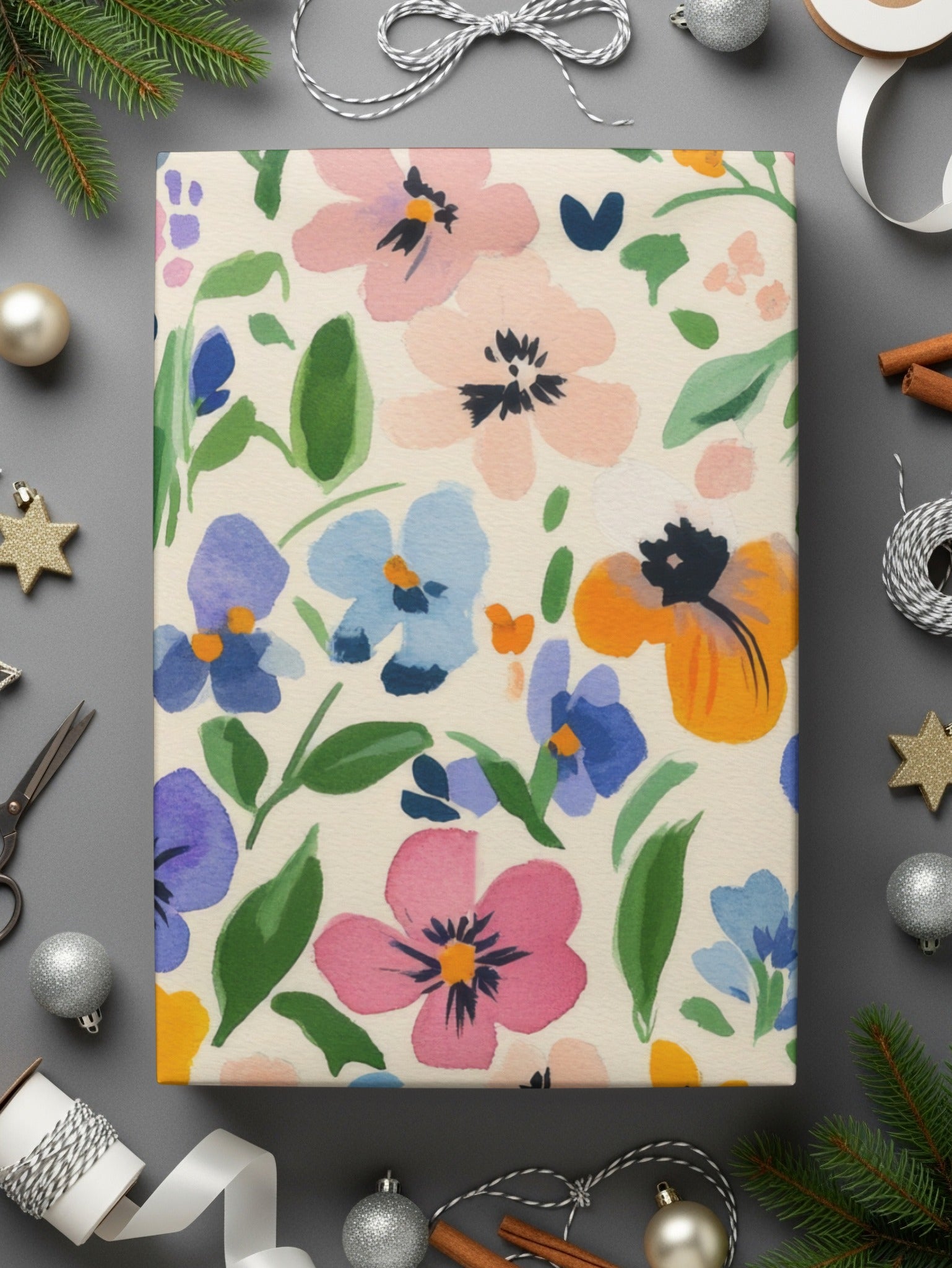 Vibrant Floral Print with Soft Pastel Colors Product