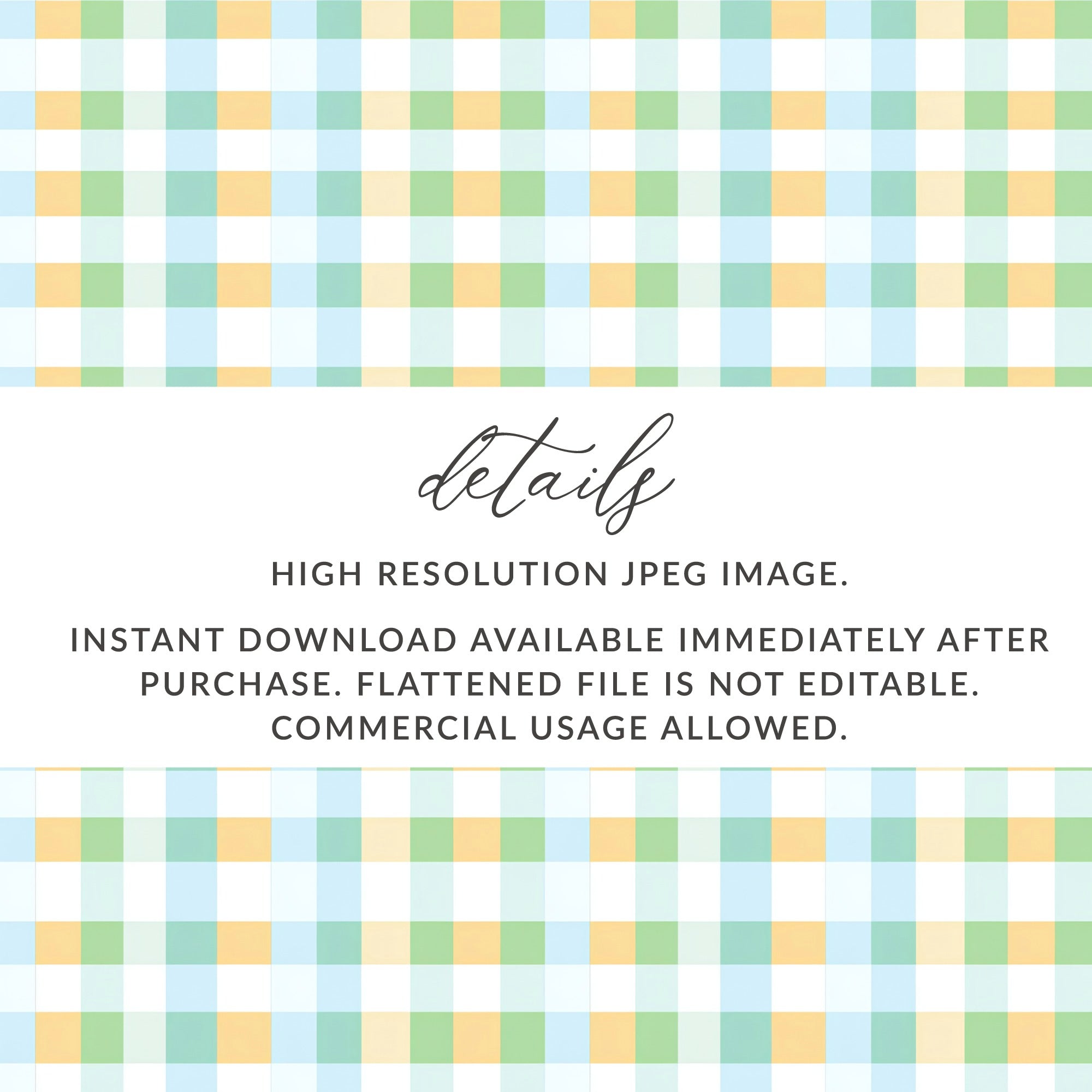 High Resolution JPEG Image for Instant Download Product
