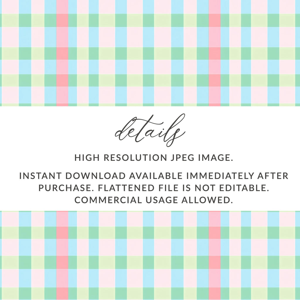 High Resolution Plaid Pattern Instant Download JPEG Image