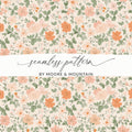 Pastel Ditsy Flower Background Beautiful Floral Pattern Digital - Moore and Mountain