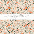 Pastel Ditsy Flower Background Digital - Moore and Mountain