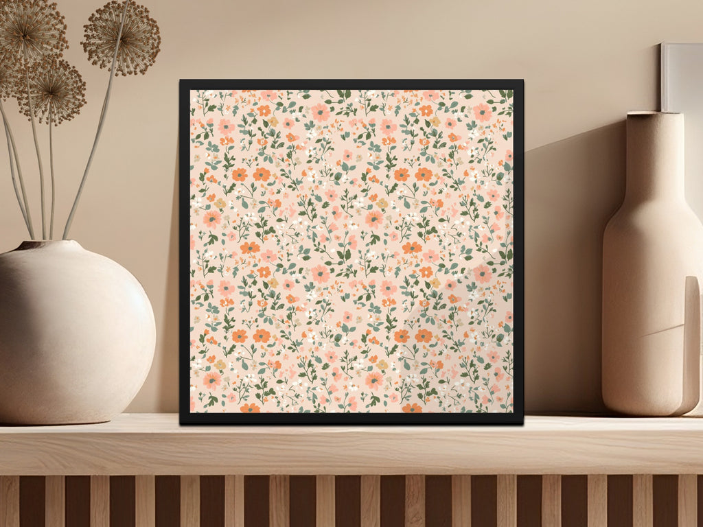 Pastel Ditsy Flower Background Seamless Repeating Design Digital - Moore and Mountain
