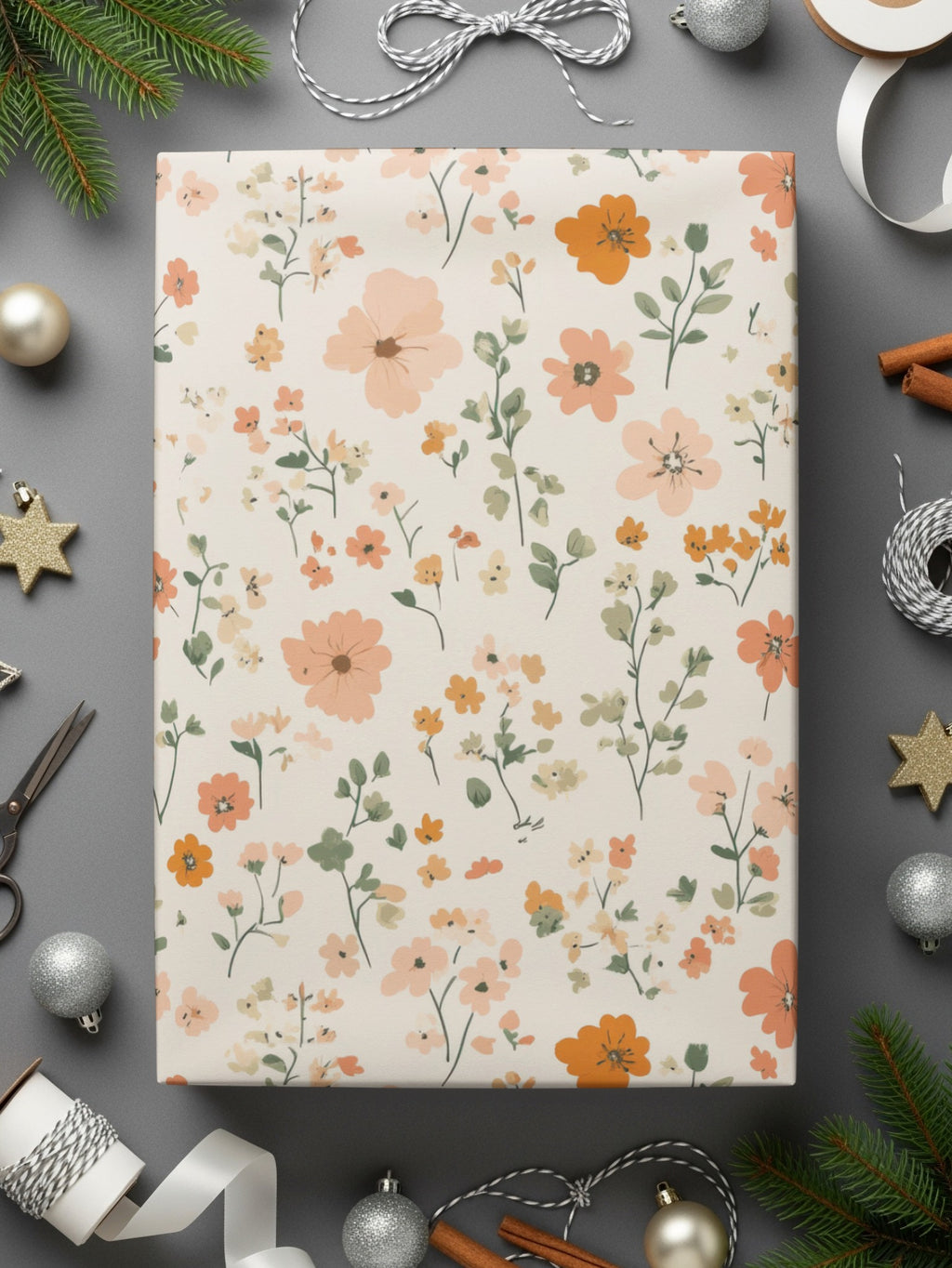 Pastel Ditsy Flower Background Spring Pastel Patterns Digital - Moore and Mountain