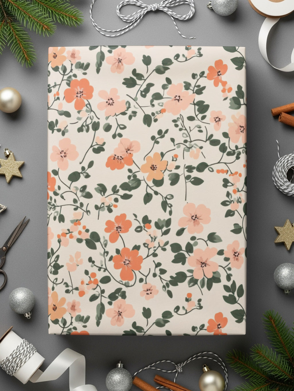 Pastel Ditsy Flower Background Spring Pastel Patterns Digital - Moore and Mountain