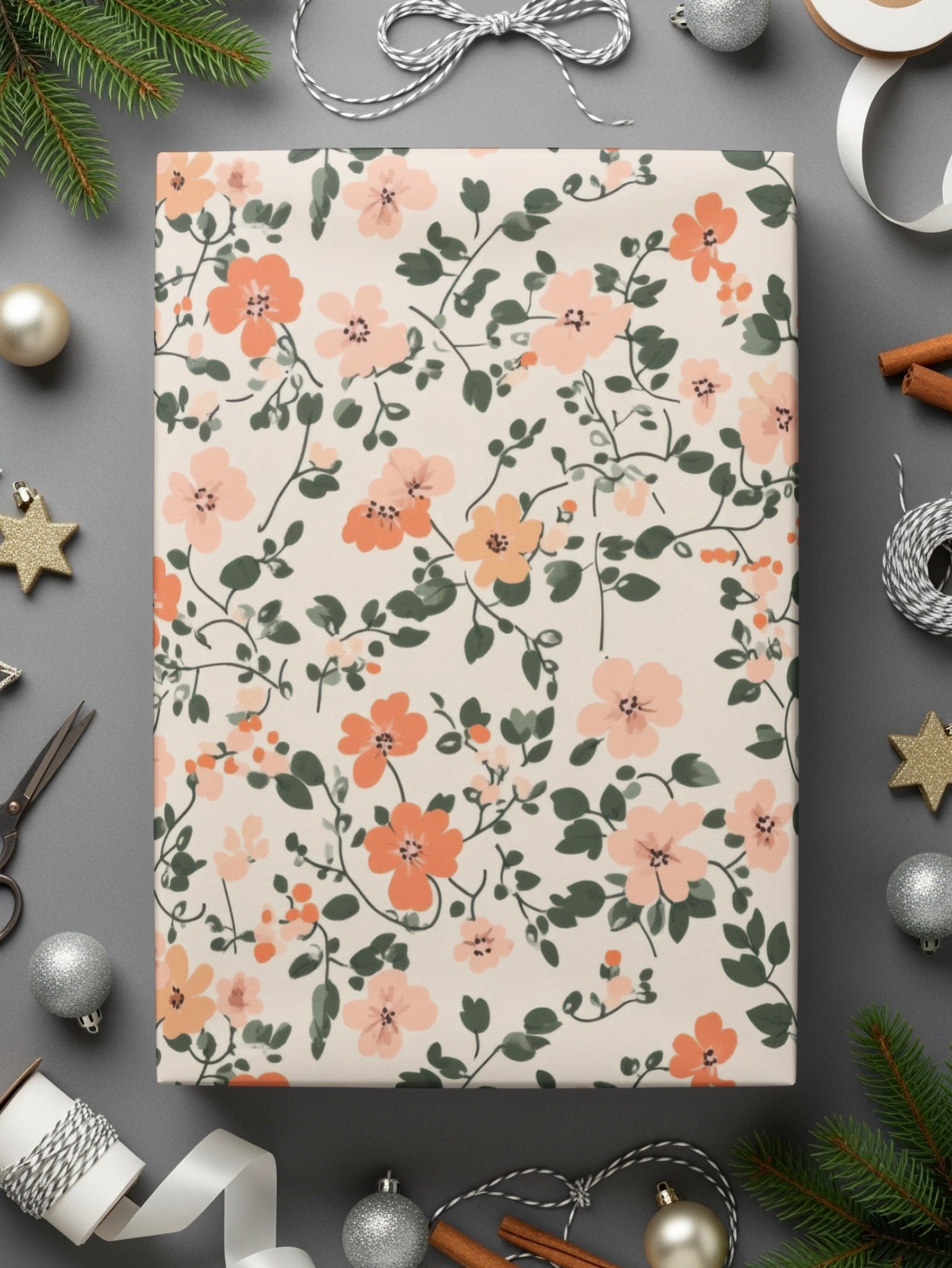 Pastel Ditsy Flower Background Spring Pastel Patterns Digital - Moore and Mountain