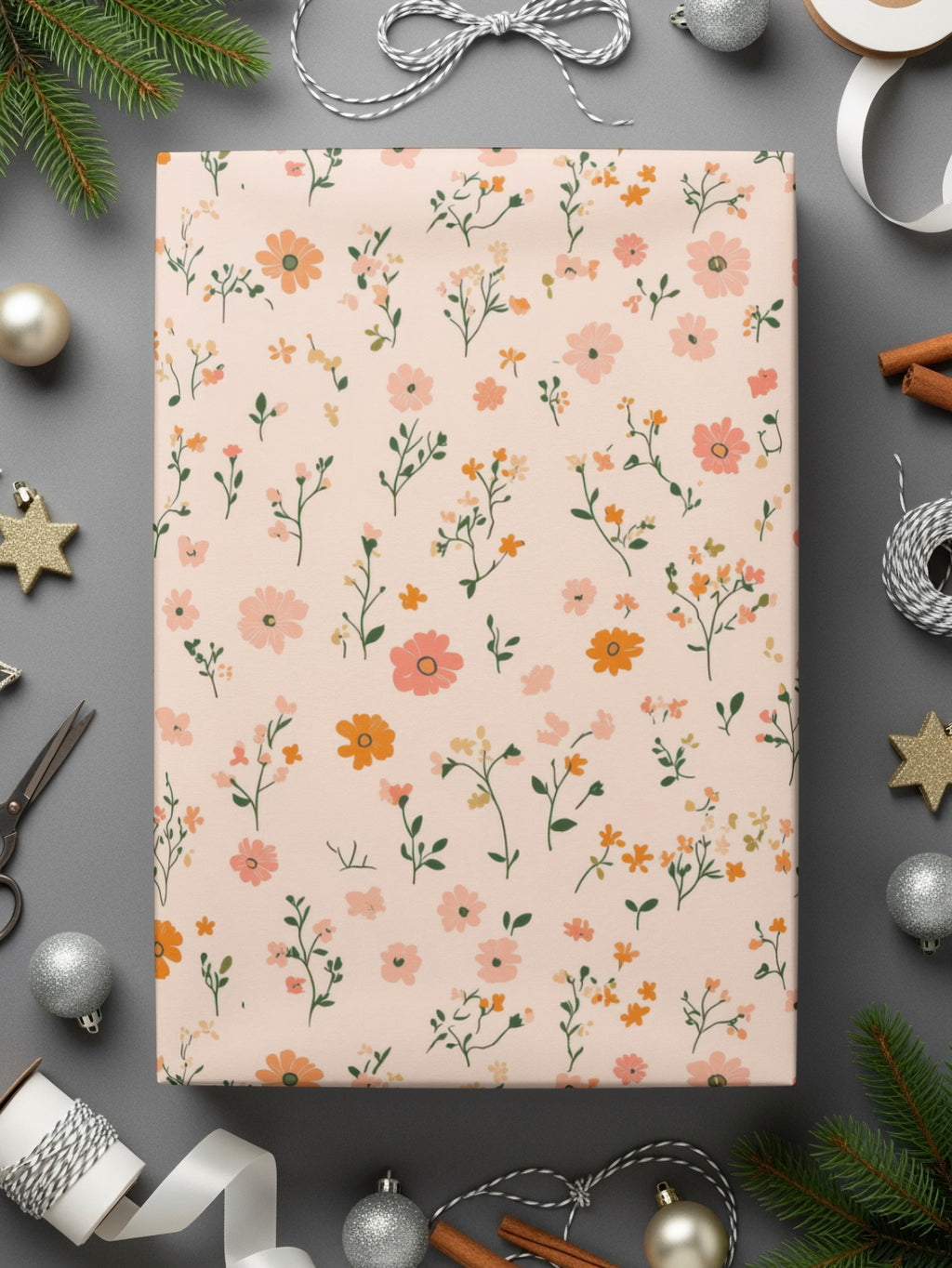 Pastel Ditsy Flower Background for your next creative project - Moore and Mountain