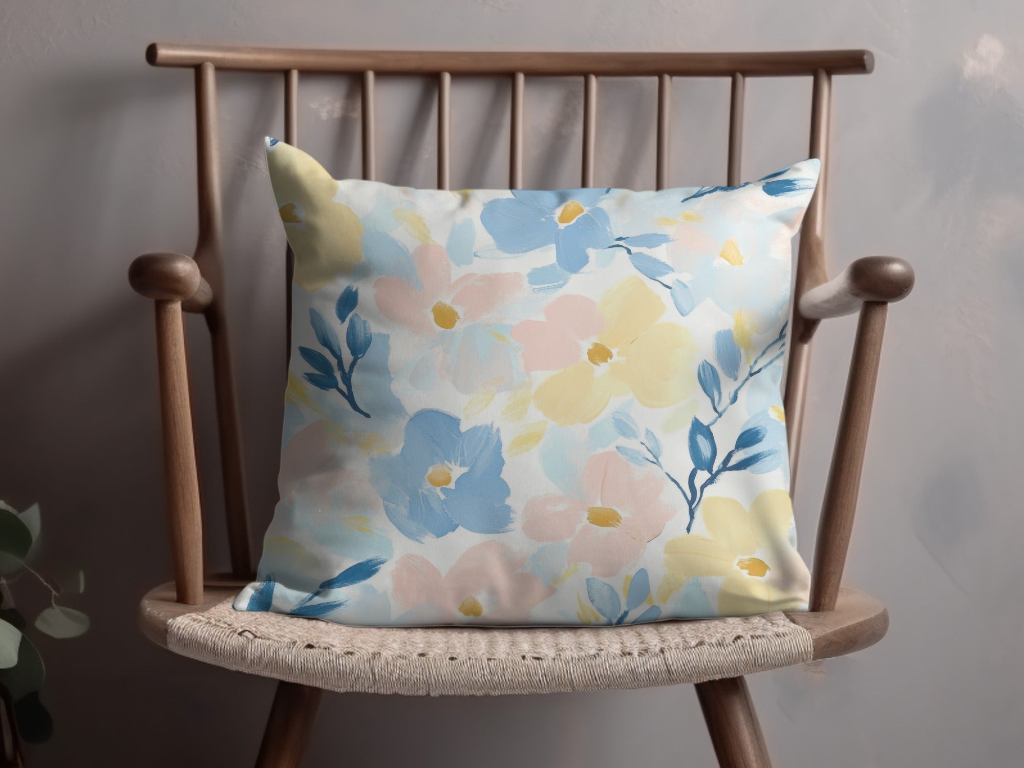 Pastel Garden Floral Design Seamless Grandmillenial Digital - Moore and Mountain
