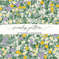 Seamless Floral Pattern by Moore and Mountain Design