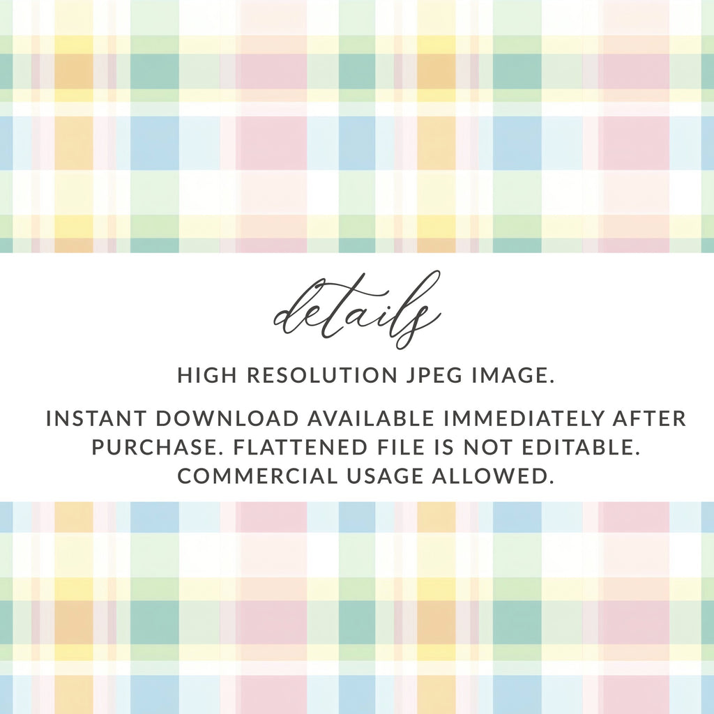 Pastel Plaid High Resolution JPEG Download Image