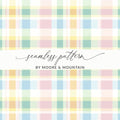 Pastel Plaid Seamless Pattern by Moore and Mountain