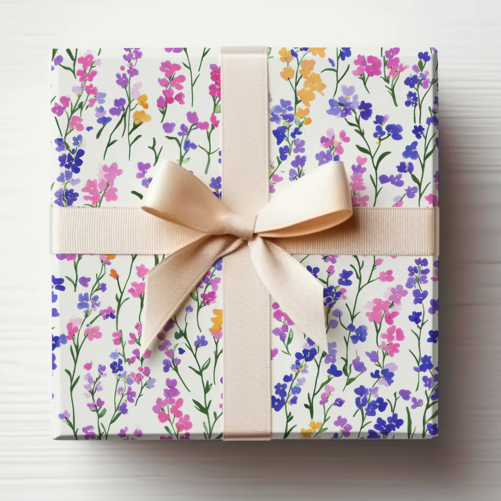 Beautiful Floral Pattern Gift Wrapping Paper