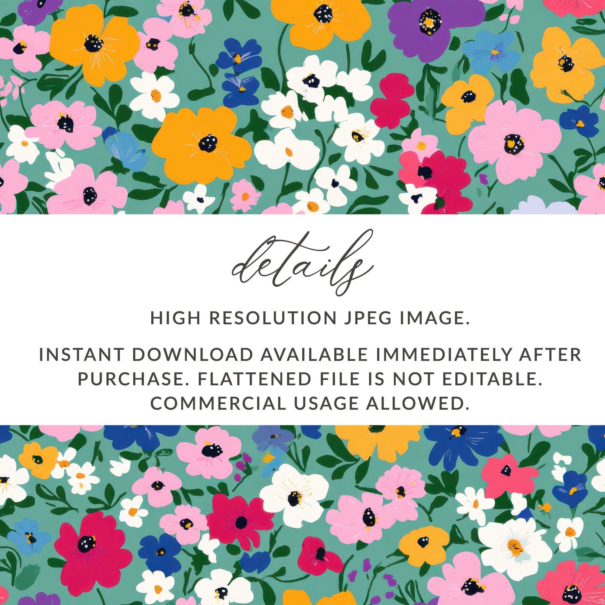 High Resolution JPEG Image Instant Download Commercial Usage