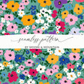Bright Floral Seamless Pattern by Moore & Mountain
