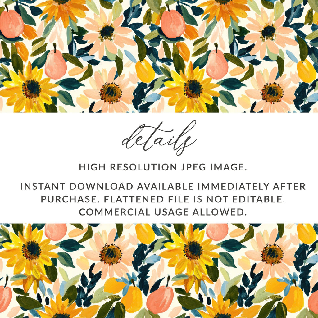 High Resolution Sunflower and Leaves JPEG Image Download