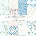 Elegant Floral Seamless Pattern by Moore and Mountain