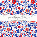 Seamless Floral Pattern by Moore & Mountain Design
