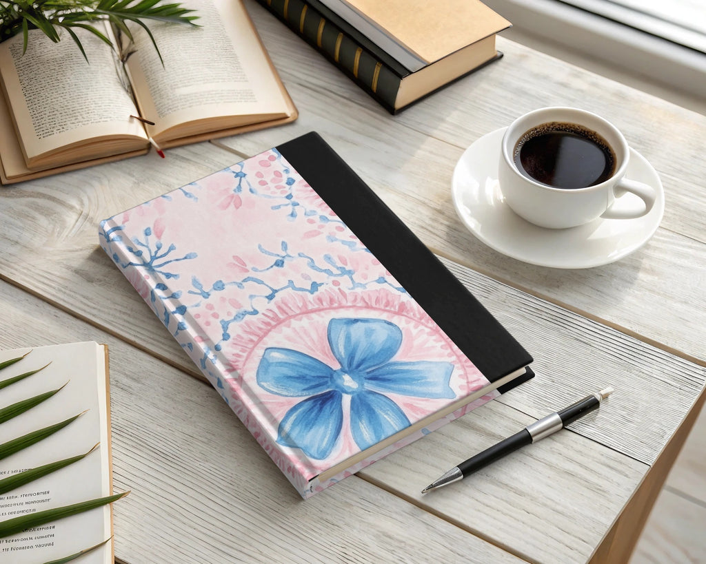 Pink Bows Seamless Grandmillenial Digital - Moore and Mountain