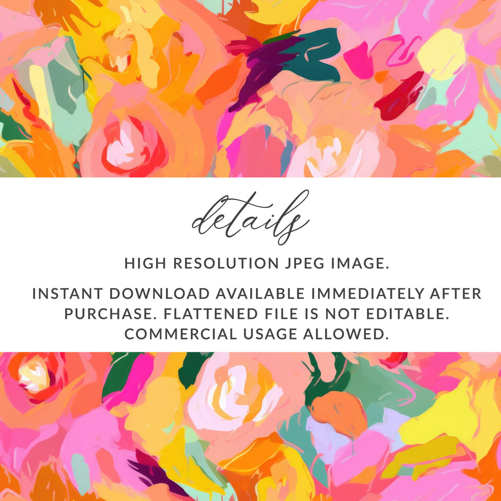 Colorful High-Resolution Abstract Art Instant Download