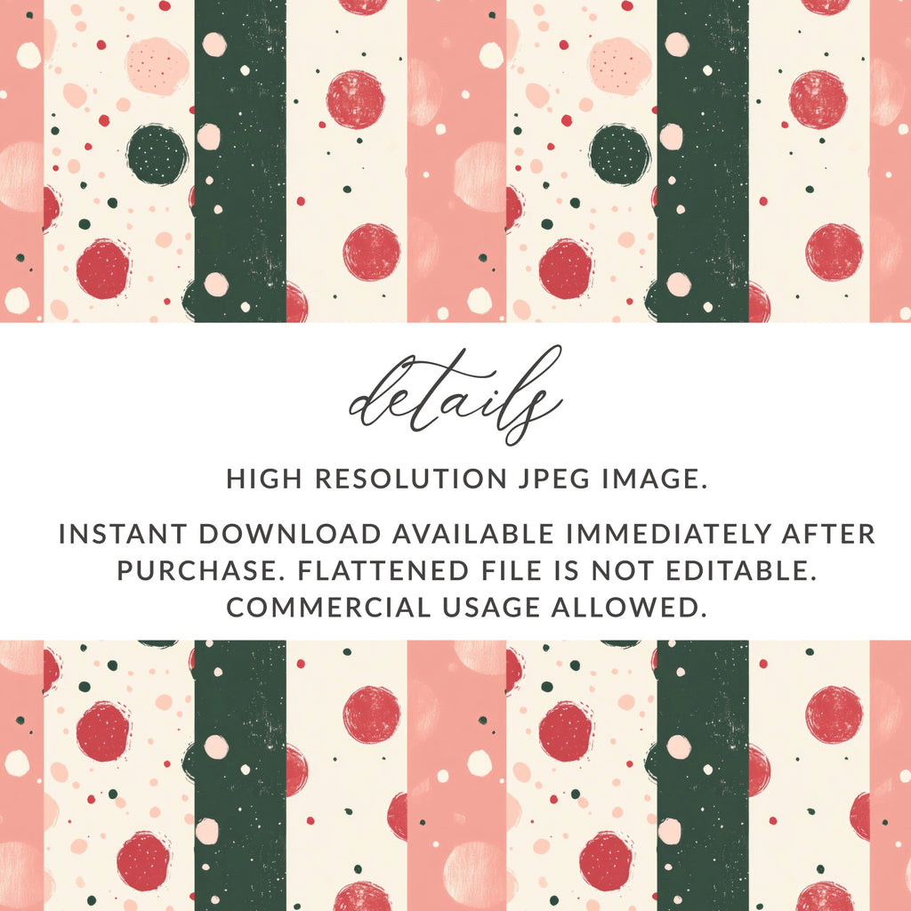 Instant Download High Resolution JPEG Image with Red Dots