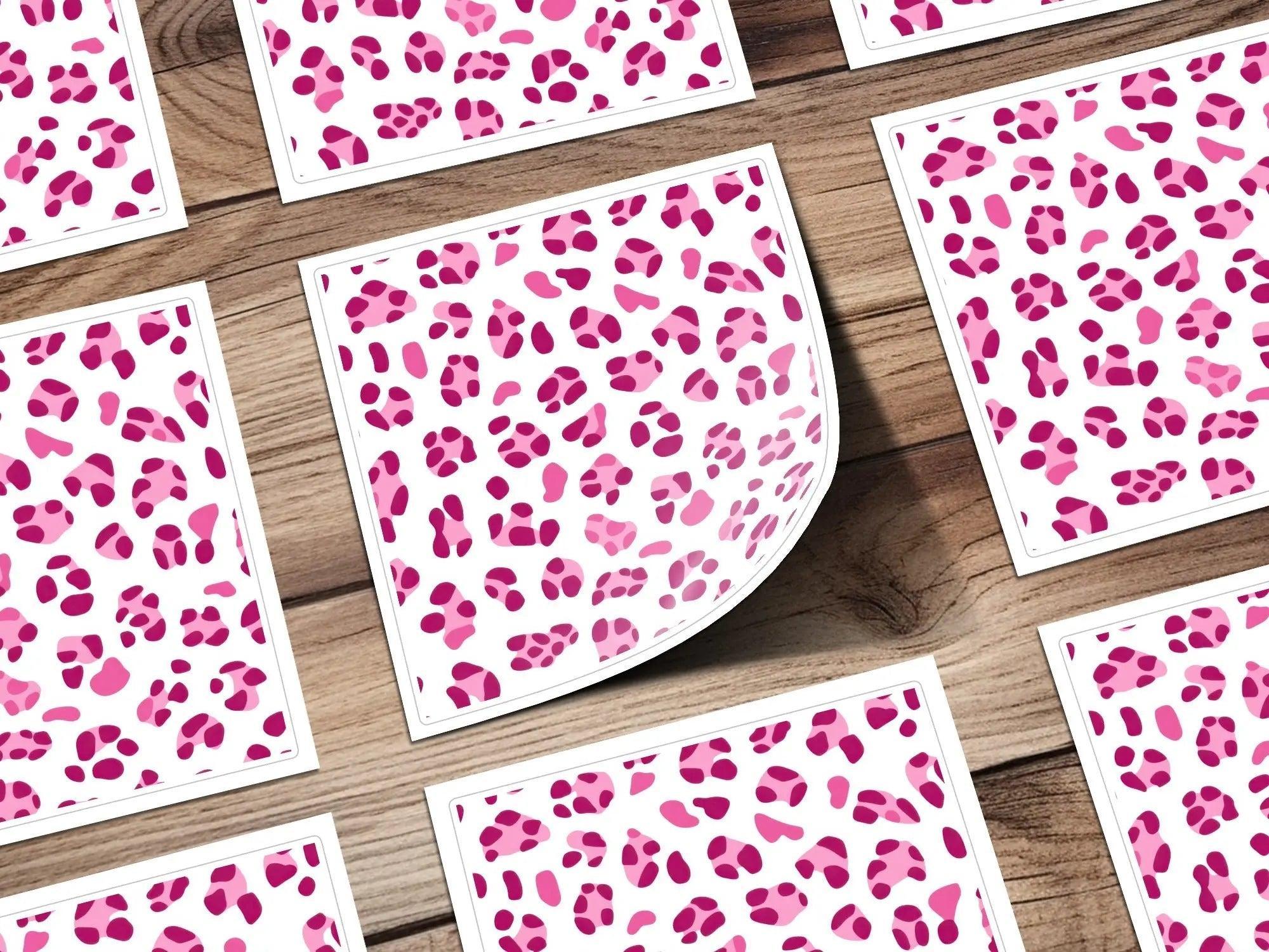 Pink Cow Print Digital Paper, Seamless Pattern for Fabric Design, Girly Aesthetic Background, Y2K Cute Pattern, Digital Scrapbook Paper - Moore and Mountain