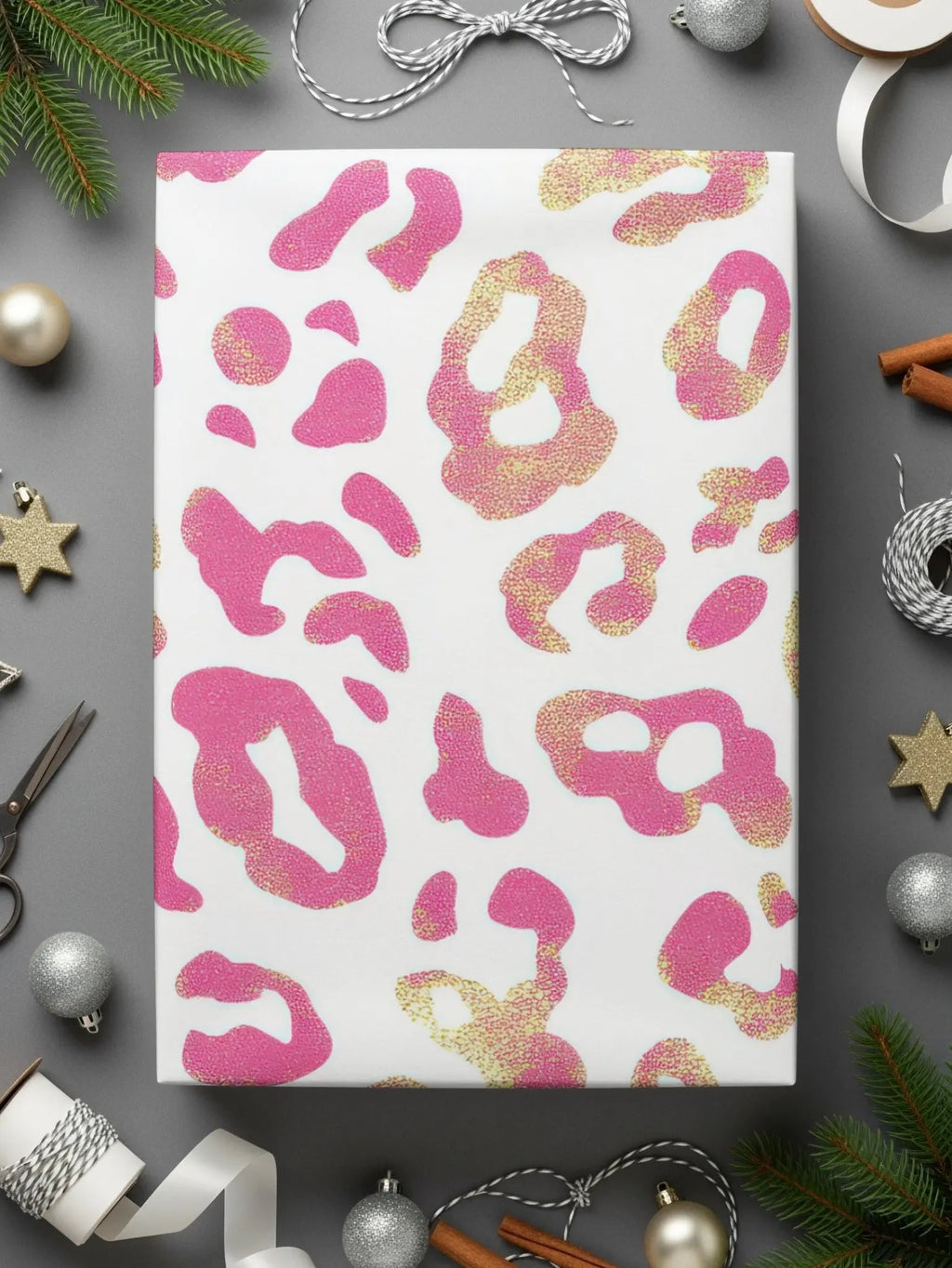 Pink Leopard Print Digital Paper, Seamless Animal Skin Pattern, Girly Texture Download, Scrapbooking, Fabric Design, Sublimation, Digital - Moore and Mountain