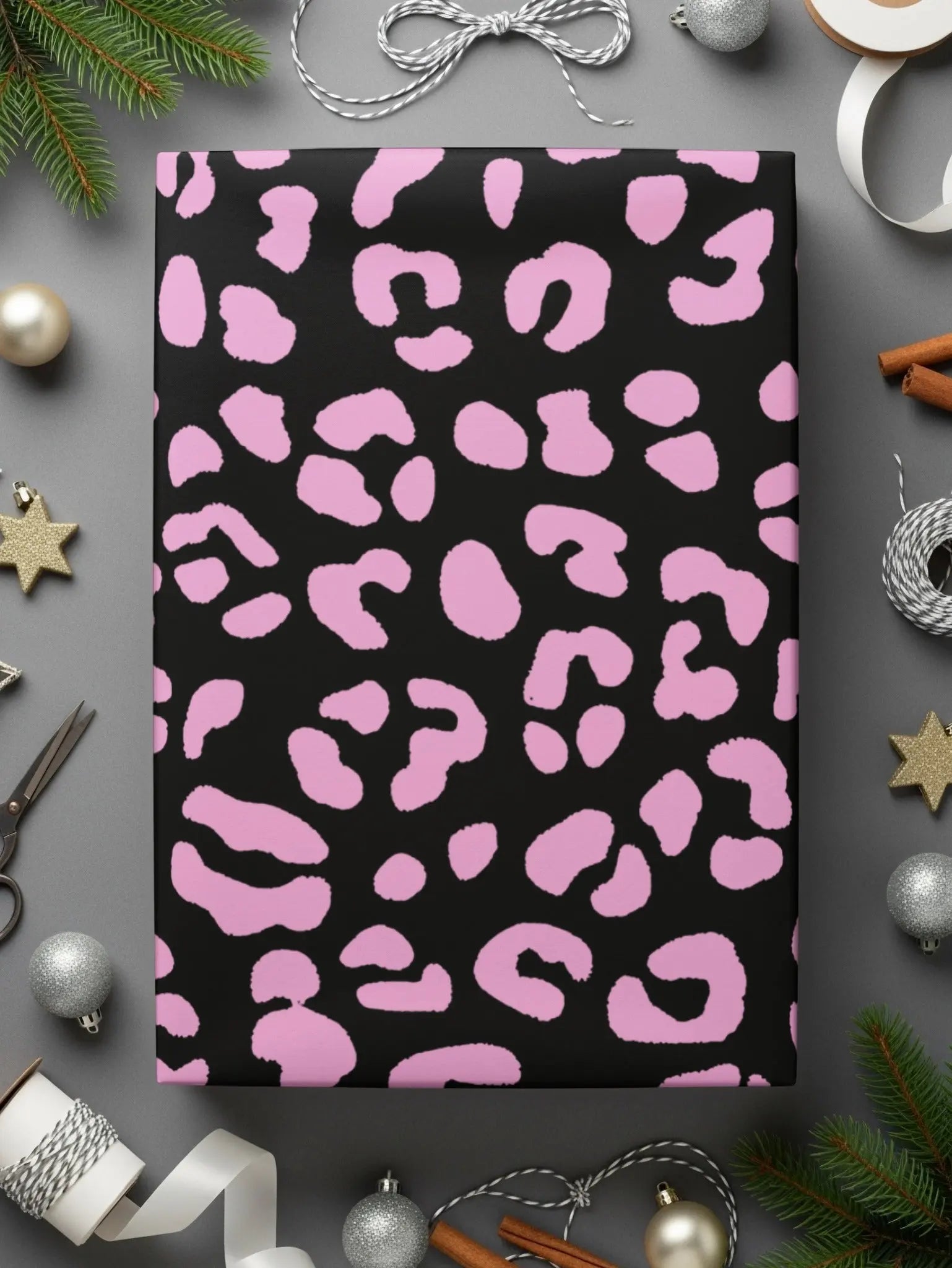 Pink Leopard Print Digital Paper, Seamless Pattern, Animal Print Fabric, Background, Scrapbook Paper, Cheetah Print, Digital Product - Moore and Mountain