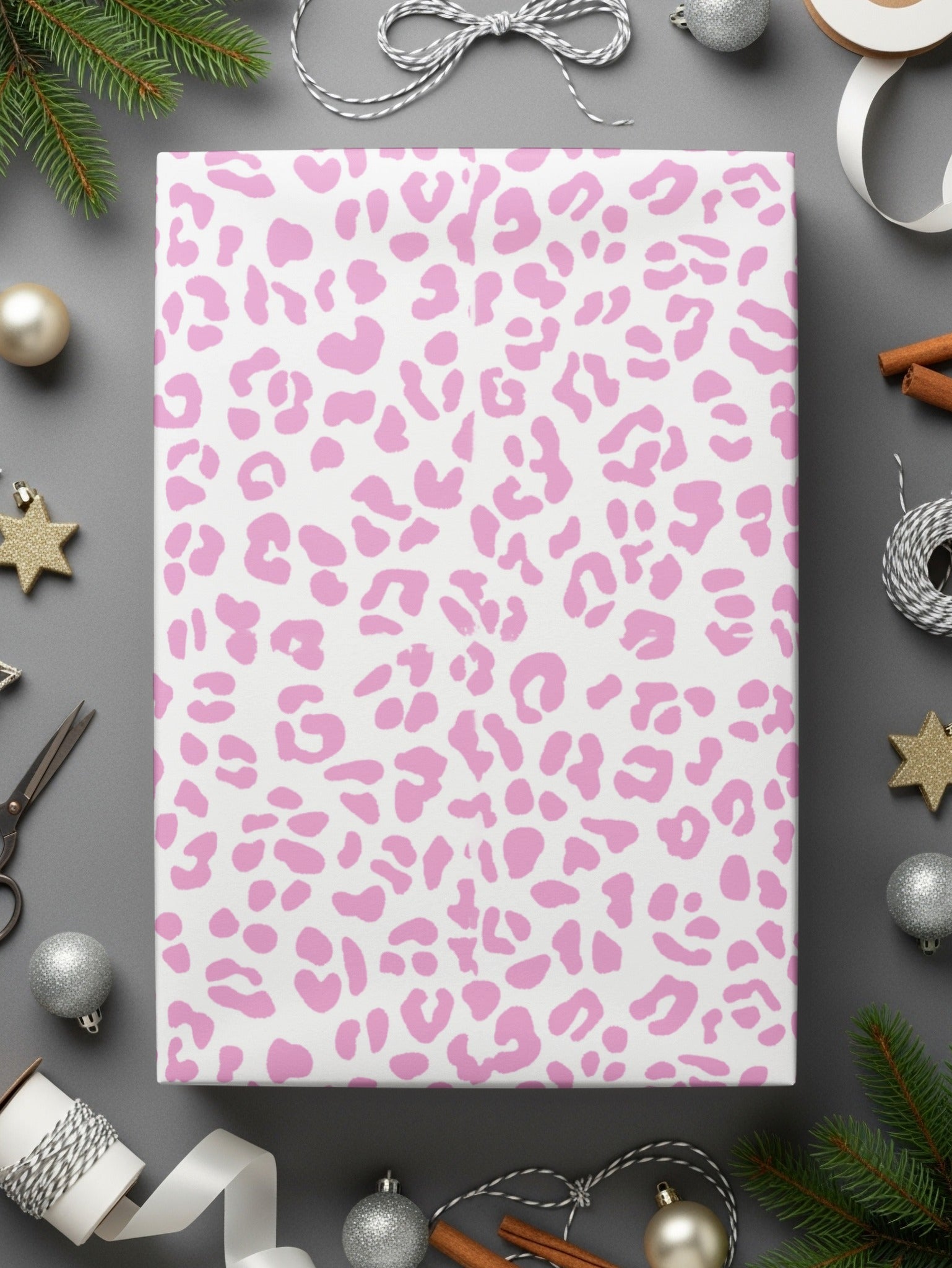 Pink Leopard Print, Digital Seamless Pattern, Animal Print, Girly Pattern, Fashionable Pattern, Scrapbooking, Fabric Design Digital - Moore and Mountain