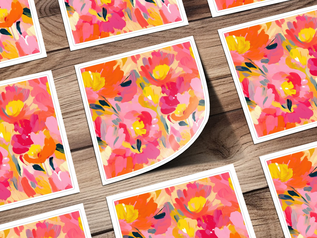 Bright and Colorful Floral Art Prints for Home Decor