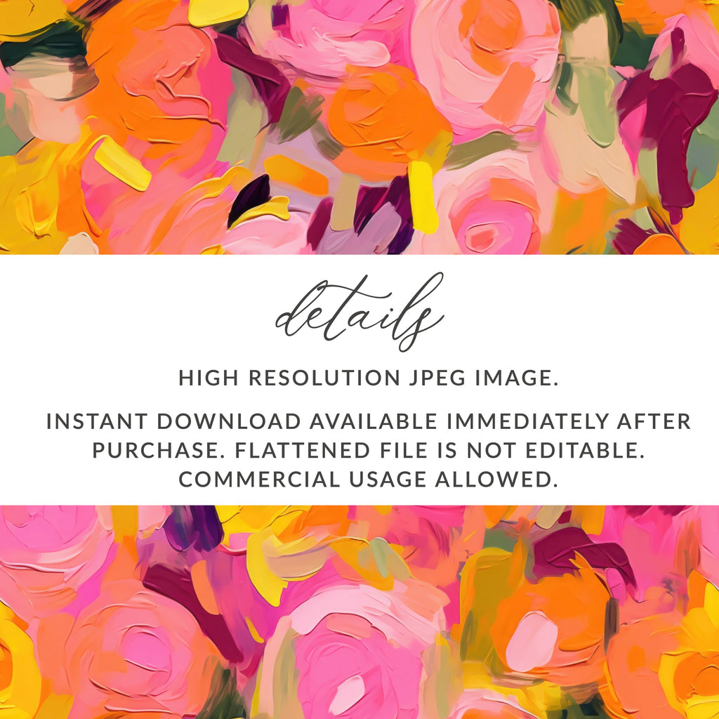 Colorful Abstract Floral High Resolution JPEG Image