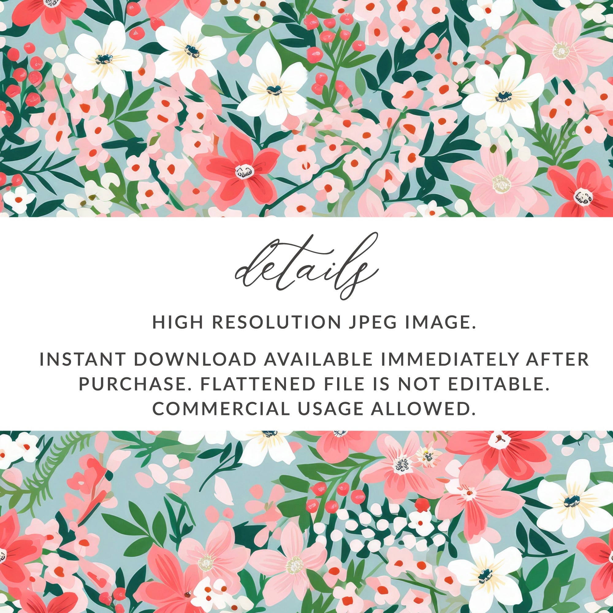 High Resolution JPEG Image Instant Download File