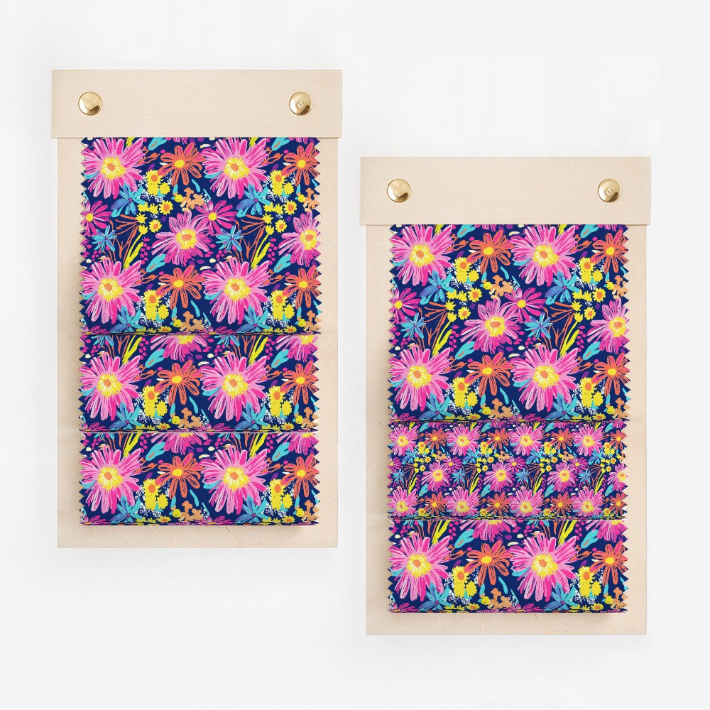 Vibrant Floral Pattern Design for Crafting Projects